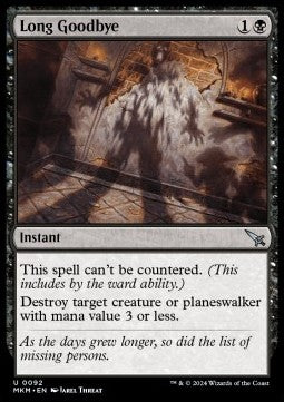 Long Goodbye⁣ - Murders at Karlov Manor⁣ (Uncommon)⁣ [92]