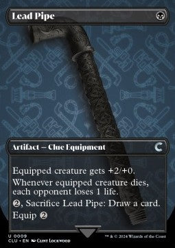 Lead Pipe⁣ - Ravnica: Cluedo Edition⁣ (Uncommon)⁣ [9]