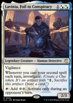 Lavinia, Foil to Conspiracy⁣ - Ravnica: Cluedo Edition⁣ (Rare)⁣ [36]