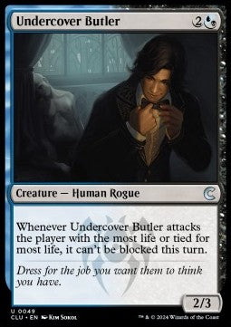 Undercover Butler⁣ - Ravnica: Cluedo Edition⁣ (Uncommon)⁣ [49]