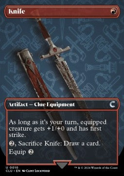 Knife⁣ - Ravnica: Cluedo Edition⁣ (Uncommon)⁣ [10]