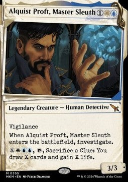 Alquist Proft, Master Sleuth (V.1)⁣ - Murders at Karlov Manor: Extras⁣ (Mythic)⁣ [355]