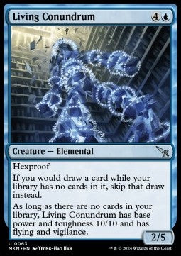 Living Conundrum⁣ - Murders at Karlov Manor⁣ (Uncommon)⁣ [63]