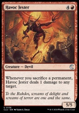 Havoc Jester⁣ - Ravnica: Cluedo Edition⁣ (Uncommon)⁣ [138]