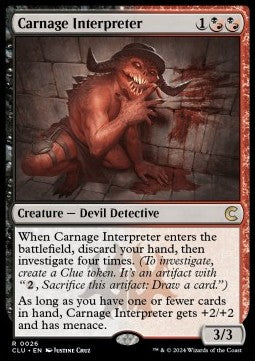 Carnage Interpreter⁣ - Ravnica: Cluedo Edition⁣ (Rare)⁣ [26]