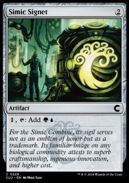 Simic Signet - Ravnica: Cluedo Edition (Common) [CLU-228]