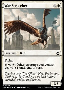 War Screecher⁣ - Ravnica: Cluedo Edition⁣ (Common)⁣ [80]