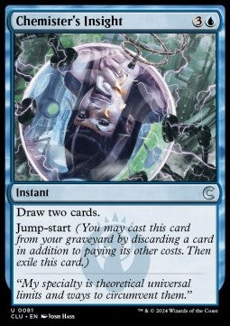 Chemister's Insight⁣ - Ravnica: Cluedo Edition⁣ (Uncommon)⁣ [81]