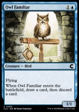 Owl Familiar⁣ - Ravnica: Cluedo Edition⁣ (Common)⁣ [90]