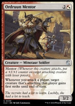 Ordruun Mentor⁣ - Ravnica: Cluedo Edition⁣ (Uncommon)⁣ [39]