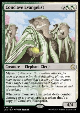 Conclave Evangelist⁣ - Ravnica: Cluedo Edition⁣ (Rare)⁣ [27]
