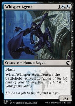 Whisper Agent⁣ - Ravnica: Cluedo Edition⁣ (Common)⁣ [218]