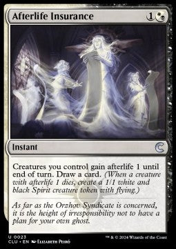 Afterlife Insurance⁣ - Ravnica: Cluedo Edition⁣ (Uncommon)⁣ [23]