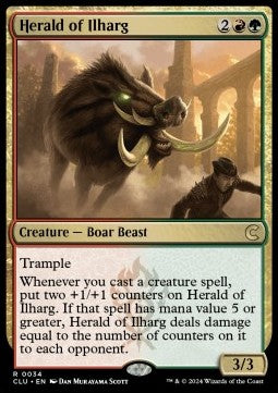 Herald of Ilharg - Ravnica: Cluedo Edition (Rare) [CLU-34]