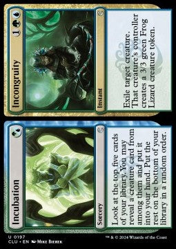 Incubation // Incongruity⁣ - Ravnica: Cluedo Edition⁣ (Uncommon)⁣ [197]