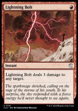 Lightning Bolt⁣ - Ravnica: Cluedo Edition⁣ (Uncommon)⁣ [141]