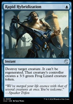 Rapid Hybridization - Ravnica: Cluedo Edition (Uncommon) [CLU-93]