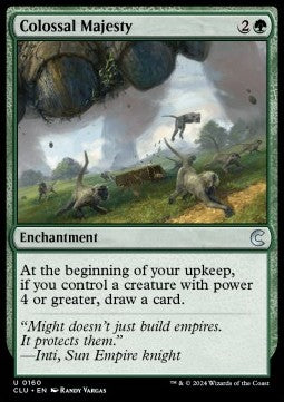 Colossal Majesty⁣ - Ravnica: Cluedo Edition⁣ (Uncommon)⁣ [160]