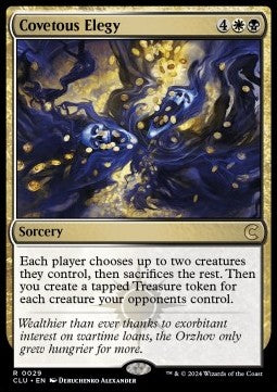 Covetous Elegy⁣ - Ravnica: Cluedo Edition⁣ (Rare)⁣ [29]