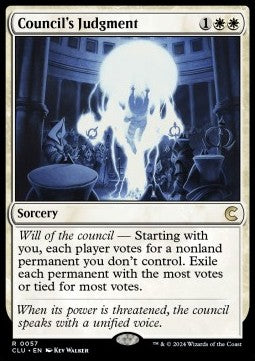 Council's Judgment⁣ - Ravnica: Cluedo Edition⁣ (Rare)⁣ [57]