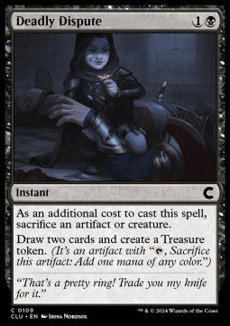 Deadly Dispute⁣ - Ravnica: Cluedo Edition⁣ (Common)⁣ [109]