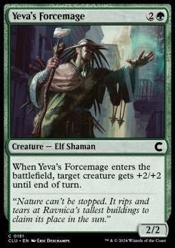 Yeva's Forcemage⁣ - Ravnica: Cluedo Edition⁣ (Common)⁣ [181]