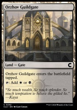 Orzhov Guildgate⁣ - Ravnica: Cluedo Edition⁣ (Common)⁣ [242]