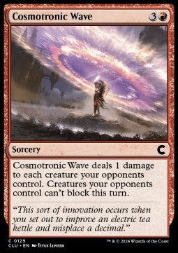 Cosmotronic Wave⁣ - Ravnica: Cluedo Edition⁣ (Common)⁣ [129]