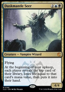 Duskmantle Seer⁣ - Ravnica: Cluedo Edition⁣ (Mythic)⁣ [188]