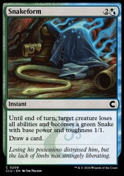 Snakeform⁣ - Ravnica: Cluedo Edition⁣ (Common)⁣ [209]