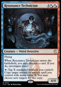 Resonance Technician⁣ - Ravnica: Cluedo Edition⁣ (Rare)⁣ [41]