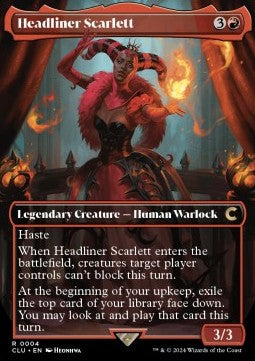 Headliner Scarlett⁣ - Ravnica: Cluedo Edition⁣ (Rare)⁣ [4]