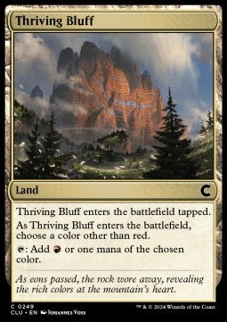 Thriving Bluff⁣ - Ravnica: Cluedo Edition⁣ (Common)⁣ [249]