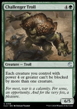 Challenger Troll⁣ - Ravnica: Cluedo Edition⁣ (Uncommon)⁣ [159]