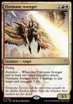 Firemane Avenger⁣ - Ravnica: Cluedo Edition⁣ (Rare)⁣ [189]