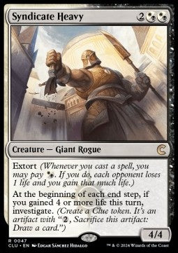 Syndicate Heavy⁣ - Ravnica: Cluedo Edition⁣ (Rare)⁣ [47]