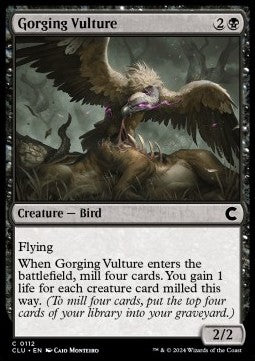 Gorging Vulture - Ravnica: Cluedo Edition (Common) [CLU-112]