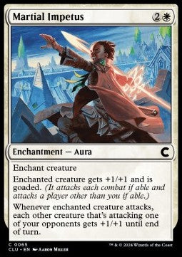 Martial Impetus⁣ - Ravnica: Cluedo Edition⁣ (Common)⁣ [65]