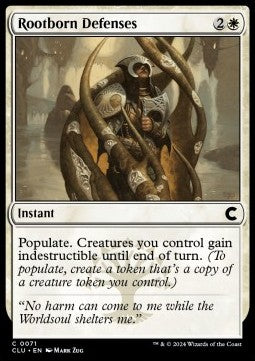 Rootborn Defenses⁣ - Ravnica: Cluedo Edition⁣ (Common)⁣ [71]