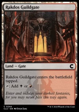 Rakdos Guildgate⁣ - Ravnica: Cluedo Edition⁣ (Common)⁣ [244]
