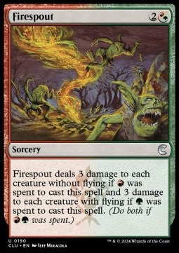 Firespout - Ravnica: Cluedo Edition (Uncommon) [CLU-190]