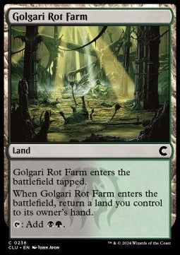 Golgari Rot Farm - Ravnica: Cluedo Edition (Common) [CLU-236]