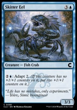 Skitter Eel - Ravnica: Cluedo Edition (Common) [CLU-98]