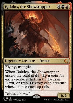 Rakdos, the Showstopper⁣ - Ravnica: Cluedo Edition⁣ (Mythic)⁣ [205]