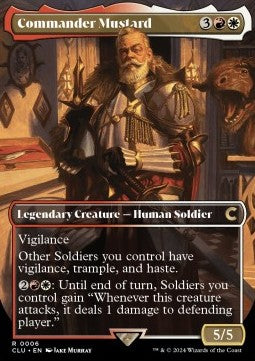 Commander Mustard⁣ - Ravnica: Cluedo Edition⁣ (Rare)⁣ [6]