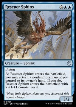 Rescuer Sphinx⁣ - Ravnica: Cluedo Edition⁣ (Uncommon)⁣ [95]