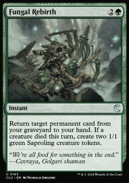 Fungal Rebirth - Ravnica: Cluedo Edition (Uncommon) [CLU-163]