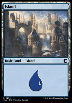 Island (V.1)⁣ - Ravnica: Cluedo Edition⁣ (Land)⁣ [258]