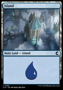 Island (V.2) - Ravnica: Cluedo Edition (Land) [CLU-259]