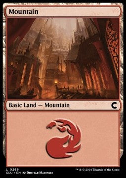 Mountain (V.1)⁣ - Ravnica: Cluedo Edition⁣ (Land)⁣ [266]